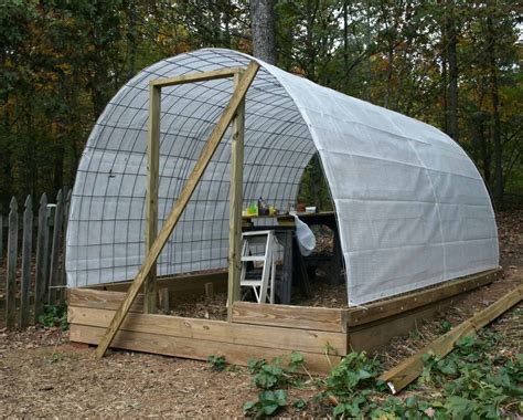 homemade hoop house plans